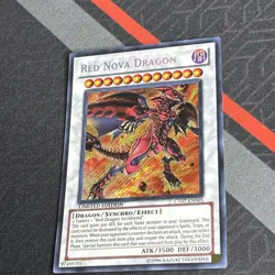 Yugioh Card Red Nova Dragon CT07-EN005 LIMITED EDITION Secret Rare - Image 14
