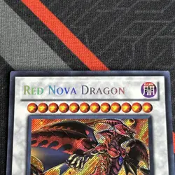 Yugioh Card Red Nova Dragon CT07-EN005 LIMITED EDITION Secret Rare - Image 3
