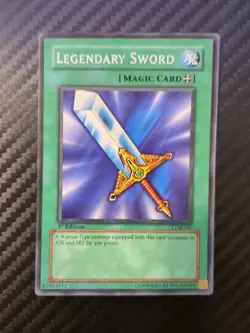 Legendary Sword LOB-040 The Legend of Blue Eyes White Dragon 1st Edition - Image 1