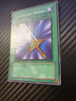 Legendary Sword LOB-040 The Legend of Blue Eyes White Dragon 1st Edition - Image 3