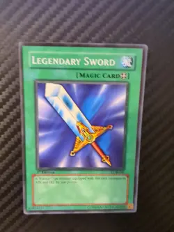 Legendary Sword LOB-040 The Legend of Blue Eyes White Dragon 1st Edition - Image 5