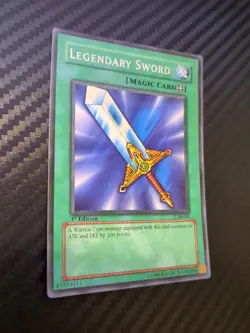 Legendary Sword LOB-040 The Legend of Blue Eyes White Dragon 1st Edition - Image 8