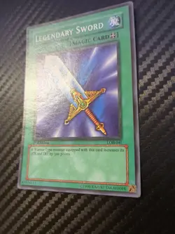 Legendary Sword LOB-040 The Legend of Blue Eyes White Dragon 1st Edition - Image 9