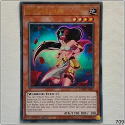 Rose Shaman - BLMR-EN040 - Ultra Rare 1st Edition Yugioh - Image 1