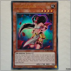 Rose Shaman - BLMR-EN040 - Ultra Rare 1st Edition Yugioh - Image 2