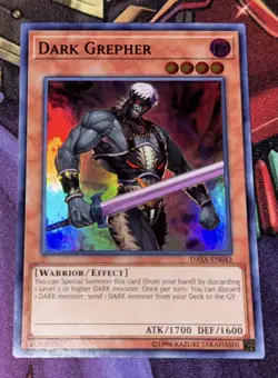Yu-Gi-Oh! Dark Grepher - DASA-EN042 - Super Rare - Unlimited - LP - Image 6