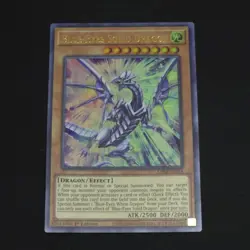 Yugioh - Blue-Eyes Solid Dragon - Ultra Rare Holographic - 1st Edition Near Mint - Image 1