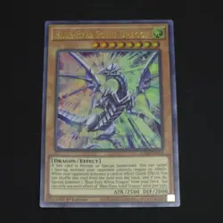 Yugioh - Blue-Eyes Solid Dragon - Ultra Rare Holographic - 1st Edition Near Mint - Image 7