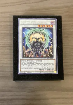 Yu-Gi-Oh Card - FIGA-EN032 - ARCHFIEND'S CALL (secret rare holo) - NM/Mint - Image 1