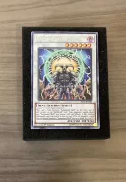 Yu-Gi-Oh Card - FIGA-EN032 - ARCHFIEND'S CALL (secret rare holo) - NM/Mint - Image 3