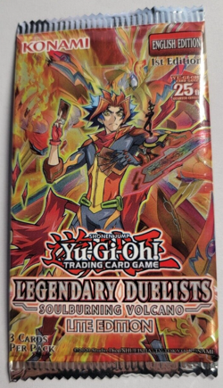Konami Yu-Gi-Oh Legendary Duelists Soulburning Volcano* Trading Card Game 1 Pack - Image 3