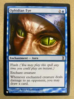 MTG 1x Ophidian Eye # 70 The List - Time Spiral Magic the Gathering Card x1 NM - Image 1