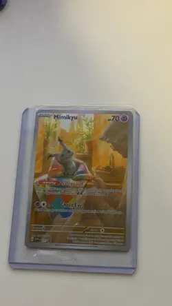Mimikyu SVP 075 Pokemon Scarlet & Violet Black Star Promo Holo Card NM SEALED - Image 1