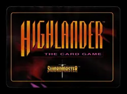 Dodge Duncan MacLeod Highlander: The Card Game Trading Card  CCG - Image 2