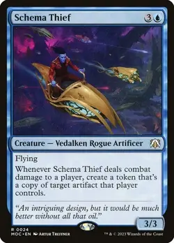 Schema Thief , March of the Machine Commander , #24 MTG Rare - Image 1