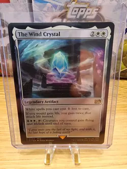 Magic the Gathering - Final Fantasy - The Wind Crystal - Foil - Image 1
