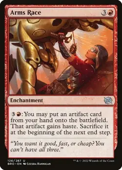 Arms Race , The Brothers' War , #126 MTG FOIL - Image 1