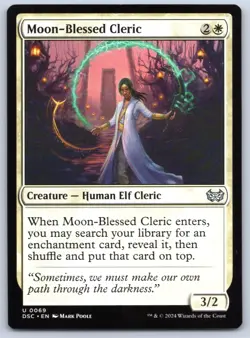 Moon-Blessed Cleric - Commander Duskmourn - MTG - Magic - Near Mint - Image 1