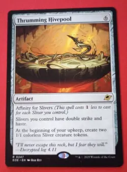 Thrumming Hivepool Edge of Eternities Regular NM-Mint - Image 1