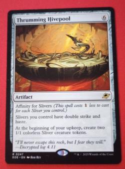 Thrumming Hivepool Edge of Eternities Regular NM-Mint - Image 3
