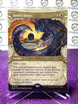 2024 MTG BLOOMBURROW DAWN'S TRUCE # R 0295 NON-FOIL INSTANT RARE CARD - Image 3