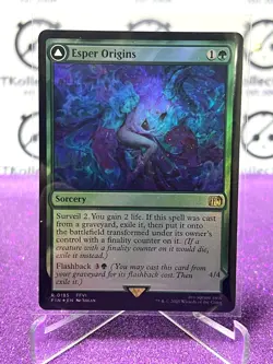 2025 MTG FINAL FANTASY FINAL FANTASY ESPER ORIGINS # R 0185 RARE FOIL SORCERY - Image 1