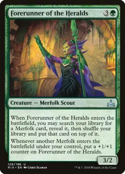 Forerunner of the Heralds [Rivals of Ixalan] Magic MTG - Image 1