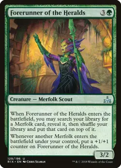 Forerunner of the Heralds [Rivals of Ixalan] Magic MTG - Image 2