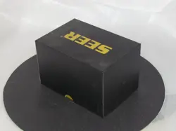 BoxGods SEER GOLD and BLACK Aluminum deck box Card Box for MTG, High quality - Image 1