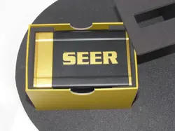 BoxGods SEER GOLD and BLACK Aluminum deck box Card Box for MTG, High quality - Image 4