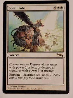 Solar Tide - Mirrodin - Magic the Gathering MTG Nice! - Image 3