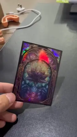 Mtg Sleeves: Black Lotus 100Ct Top Quality Card Sleeves! Foil/Holo No Logo - Image 2