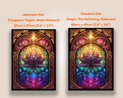 Mtg Sleeves: Black Lotus 100Ct Top Quality Card Sleeves! Foil/Holo No Logo - Image 5
