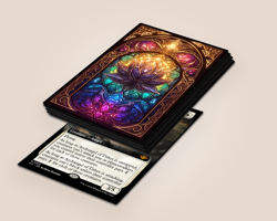 Mtg Sleeves: Black Lotus 100Ct Top Quality Card Sleeves! Foil/Holo No Logo - Image 8