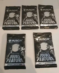 (5) Magic The Gathering Innistrad Double Feature Draft Booster Packs - Image 5