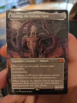 Ulamog, the Infinite Gyre Double Masters 2022 Borderless Card #337 - Image 3