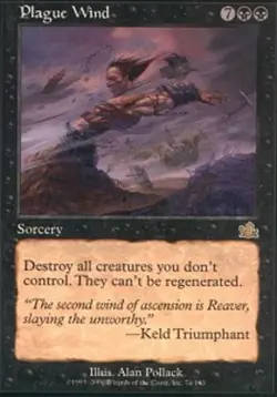1x Plague Wind Heavy Play, English Prophecy MTG Magic - Image 1