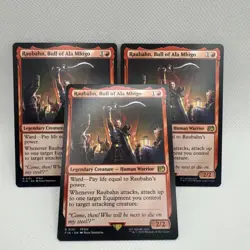 3x MTG - Raubahn, Bull of Ala Mhigo Final Fantasy Regular NM Pack Fresh - Image 1