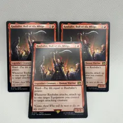 3x MTG - Raubahn, Bull of Ala Mhigo Final Fantasy Regular NM Pack Fresh - Image 2