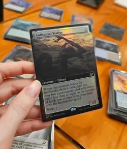 Extended Art Foil ANTICAUSAL VESTIGE Edge of Eternities IN HAND - Image 1