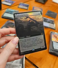 Extended Art Foil ANTICAUSAL VESTIGE Edge of Eternities IN HAND - Image 3