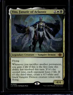 Vito, Fanatic Of Aclazotz - 243 - Foil - LCI - NM - MTG Magic the Gathering - Image 1