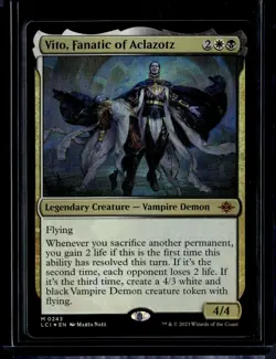 Vito, Fanatic Of Aclazotz - 243 - Foil - LCI - NM - MTG Magic the Gathering - Image 2