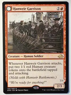MTG – Hanweir Garrison – Eldritch Moon – 130/205 – EN – NM - Image 3