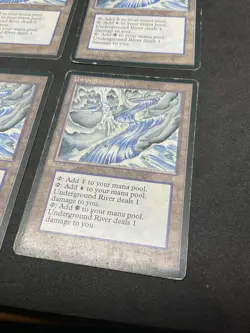 MTG x4 Underground River Ice Age HP x4 - Image 18