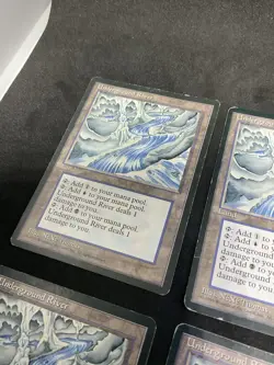 MTG x4 Underground River Ice Age HP x4 - Image 5