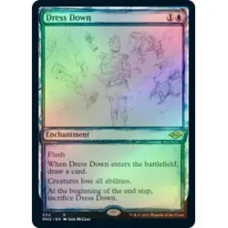 FOIL DRESS DOWN (SHOWCASE) X4 Modern Horizons 2 Magic MTG MINT CARD - Image 1