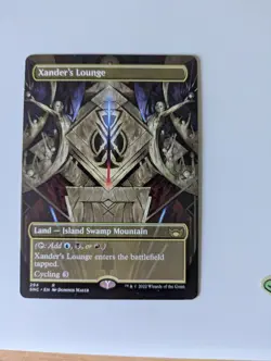 MTG Xander's Lounge Streets of New Capenna NM Borderless - Image 2