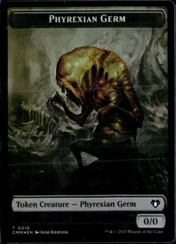 Eldrazi Spawn / Phyrexian Gerrm Token Foil MTG Magic the Gathering! - Image 2