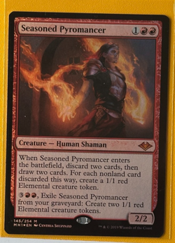 FOIL Seasoned Pyromancer - Modern Horizons (MH1) NM - Image 3